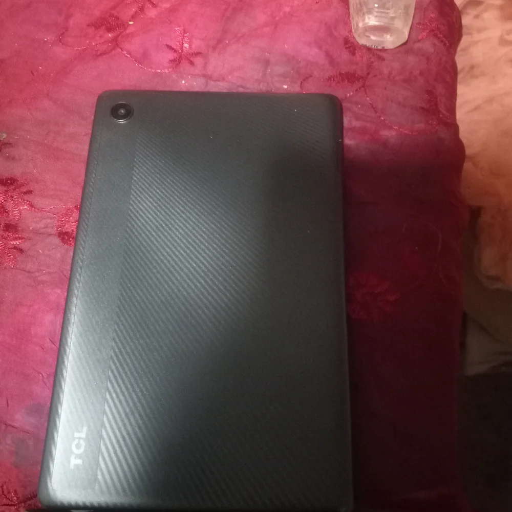 TLC Black Tablet with Vibrant Display